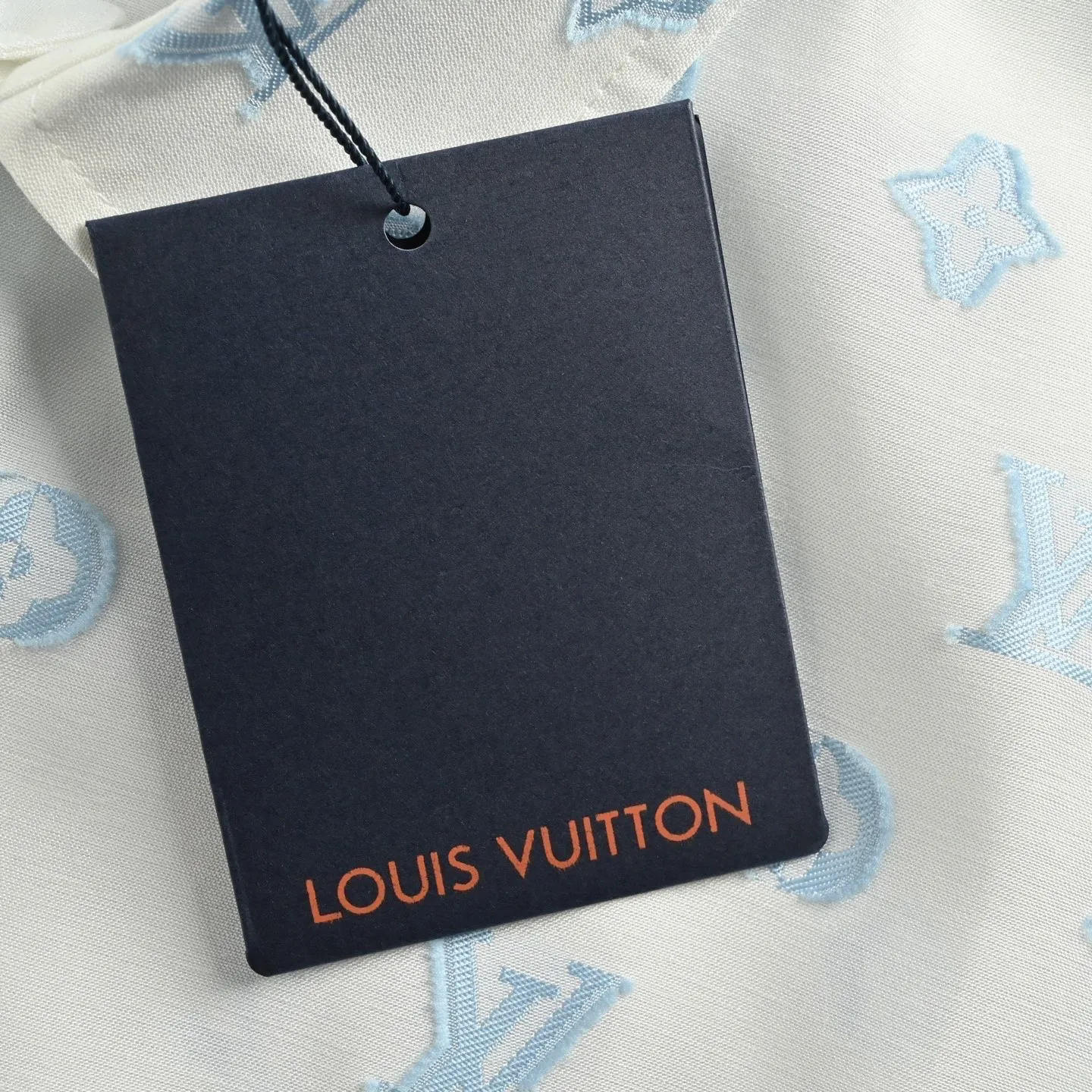 Louis Vuitton/Louis Vuitton 25ss jacquard all-over printed presbyopia short-sleeved shirt